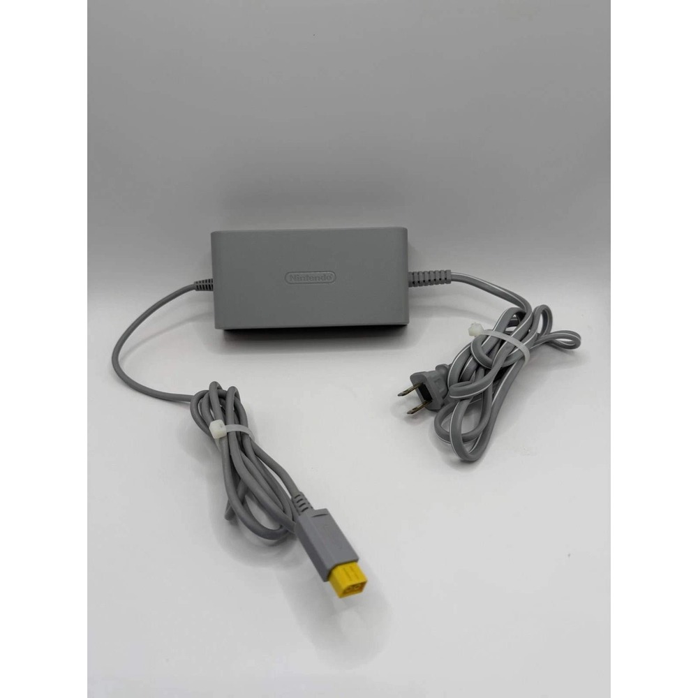 Genuine Nintendo Wii U AC Power Adapter WUP-002 USA Console Power Supply Grey